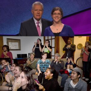 Science teacher Jen on Jeopardy!