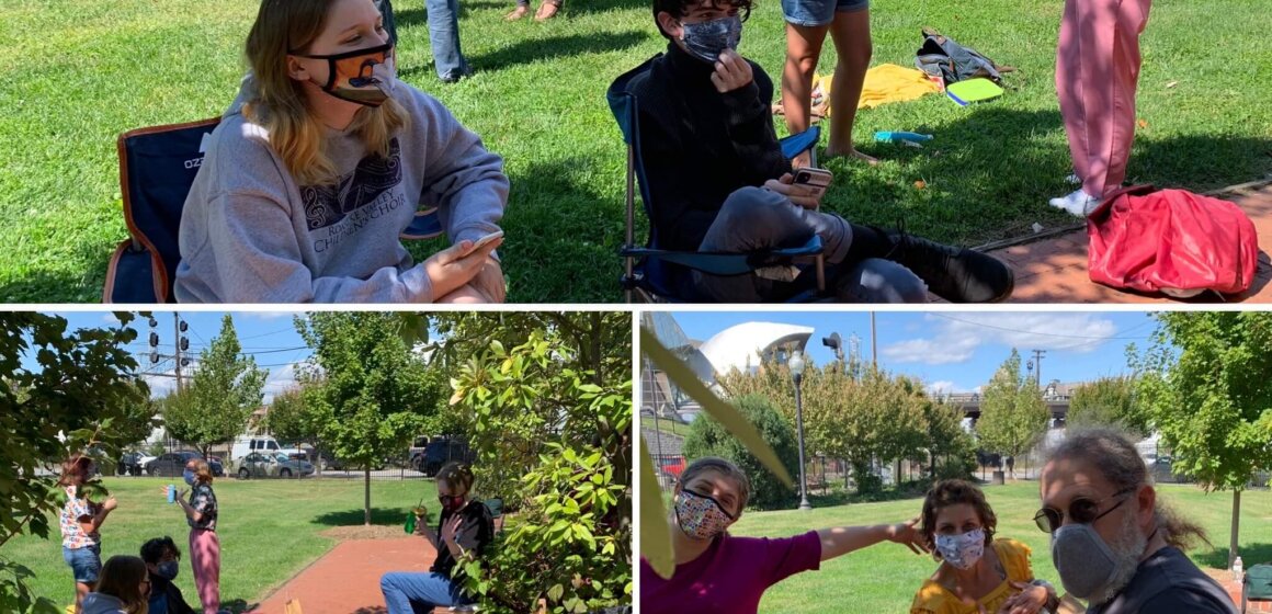 Social Distanced Lunch