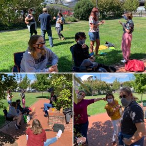 Social Distanced Lunch