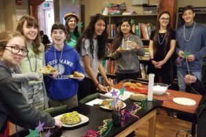 FrenchClub Foreign Language Club Mardi Gras Celebration