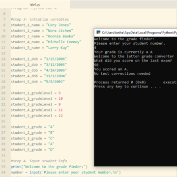 Gradefinder Code Coding Class