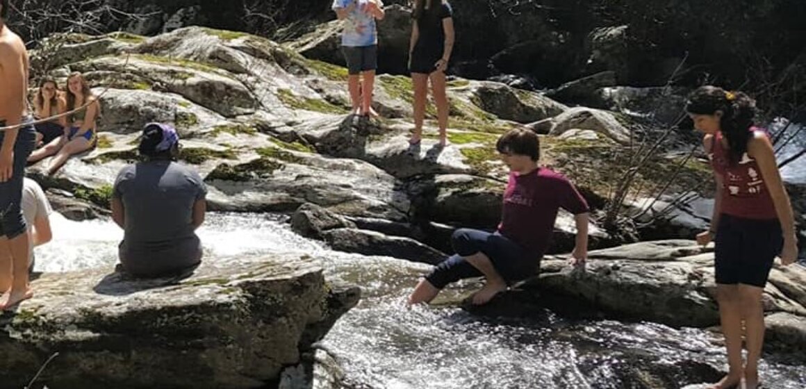Mountain Day Hike and Swim in Bottom Creek Gorge Spring 2019