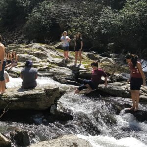 Mountain Day Hike and Swim in Bottom Creek Gorge Spring 2019