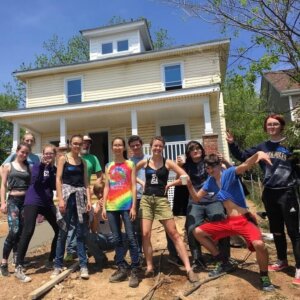 Spring 2018 Community Service Day with Habitat For Humanity