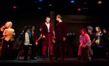 CHS Fall 2015 Theater Production: CHS Spring 2018 Theater Production: Three one-act plays of My California, Cucarachas, and The Green Cockatoo