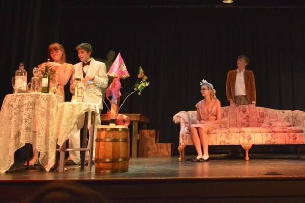 CHS Spring 2016 Theater Production: Tom Stoppard’s “The Real Inspector Hound” and Peter Shaffer’s “Black Comedy”