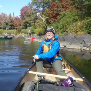 Zoe at Maine Coast Semester at Chewonki