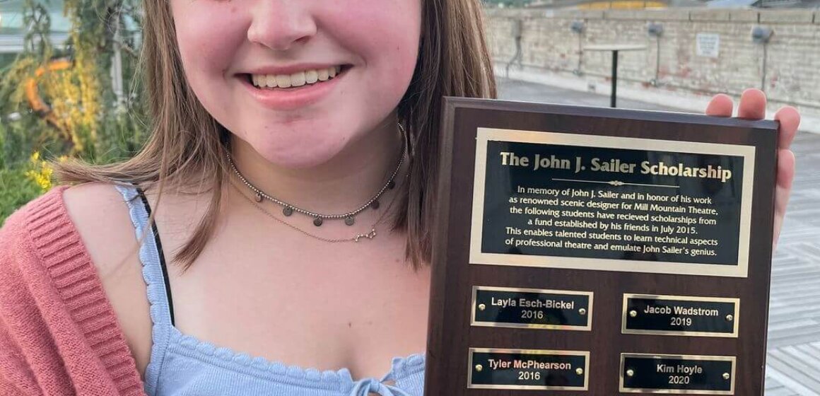 Eliza G wins scholarship