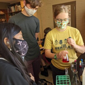 Chemistry Lab - 5 Density Columns