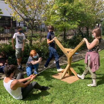 Sling Shot Physics Lab Class