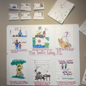 Ecosystems posters by the Environmental Science Class