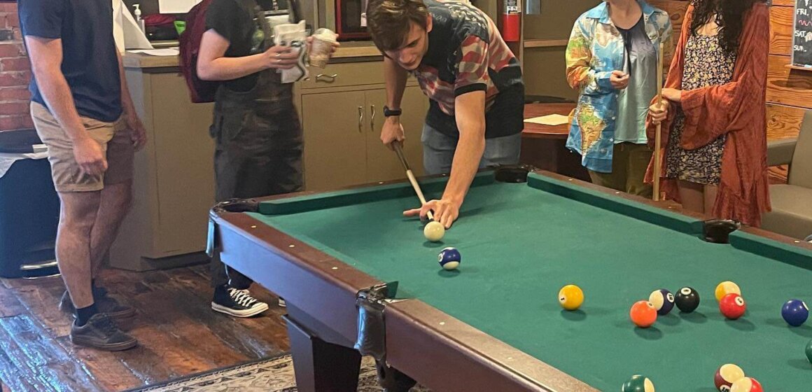 Pool Table Prank