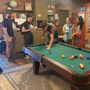 Pool Table Prank