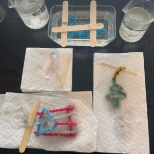 Chem Class Crystals - 5 Crystal Ornaments