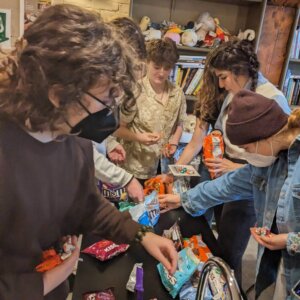 Human Origins - 5 Candy Evolution project