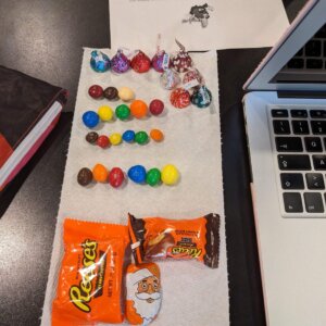 Human Origins - 7 Candy Evolution project