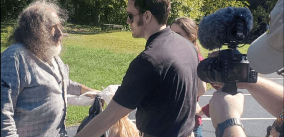 Les Epstein in "Bike Cops"