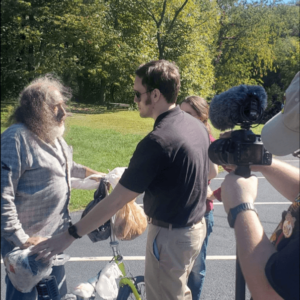 Les Epstein in "Bike Cops"