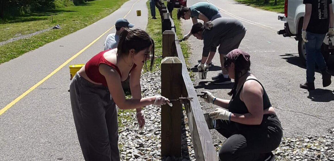 Community Service Day with Parks and Rec