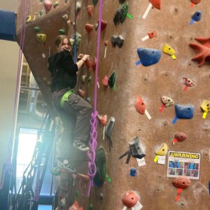 PE Rock Climbing - Sarah PE Rock Climbing