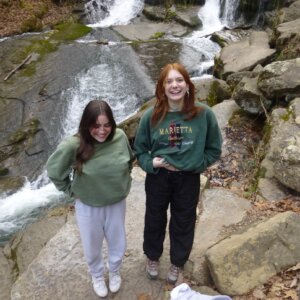 Olivia & Evalyn student exchange