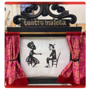 The Neighborhood Scroll A Crankie Portrait Project for All Ages - Roanoke Arts Commission Arts Connect Neighbors - Crankies