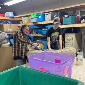 CS - Rescue Mission - 23 Students Volunteering at the Rescue Mission