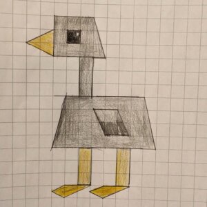 Polygon friend drawing