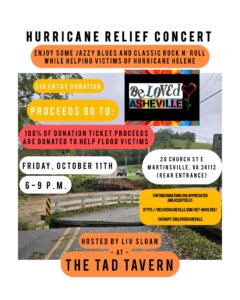 Benefit concert Flyer