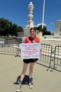 Zoe Protesting - 10 Zoe Protesting in DC