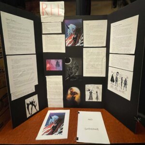 World Building Class Posters - Red - 1 World Building Class