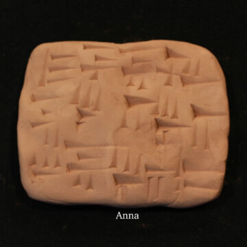 Anna cuneiform tablets and cylinder seals