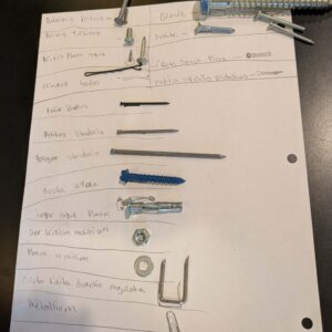 Linnaean fastener - 2 Linnaean fastener project