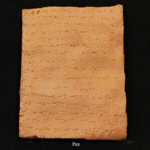 Pax cuneiform tablets and cylinder seals