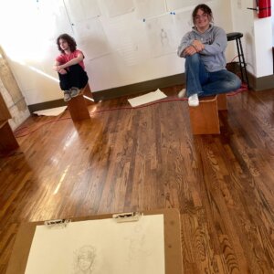 Figure Drawing - 4 Figure Drawing in the new art space